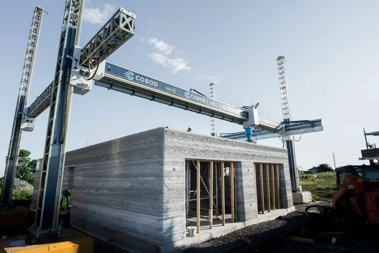 Mas será seguro construir uma casa com uma “impressora” 3D?