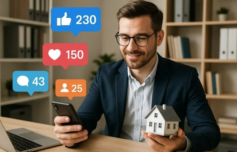 O impacto das redes sociais para um consultor imobiliário
