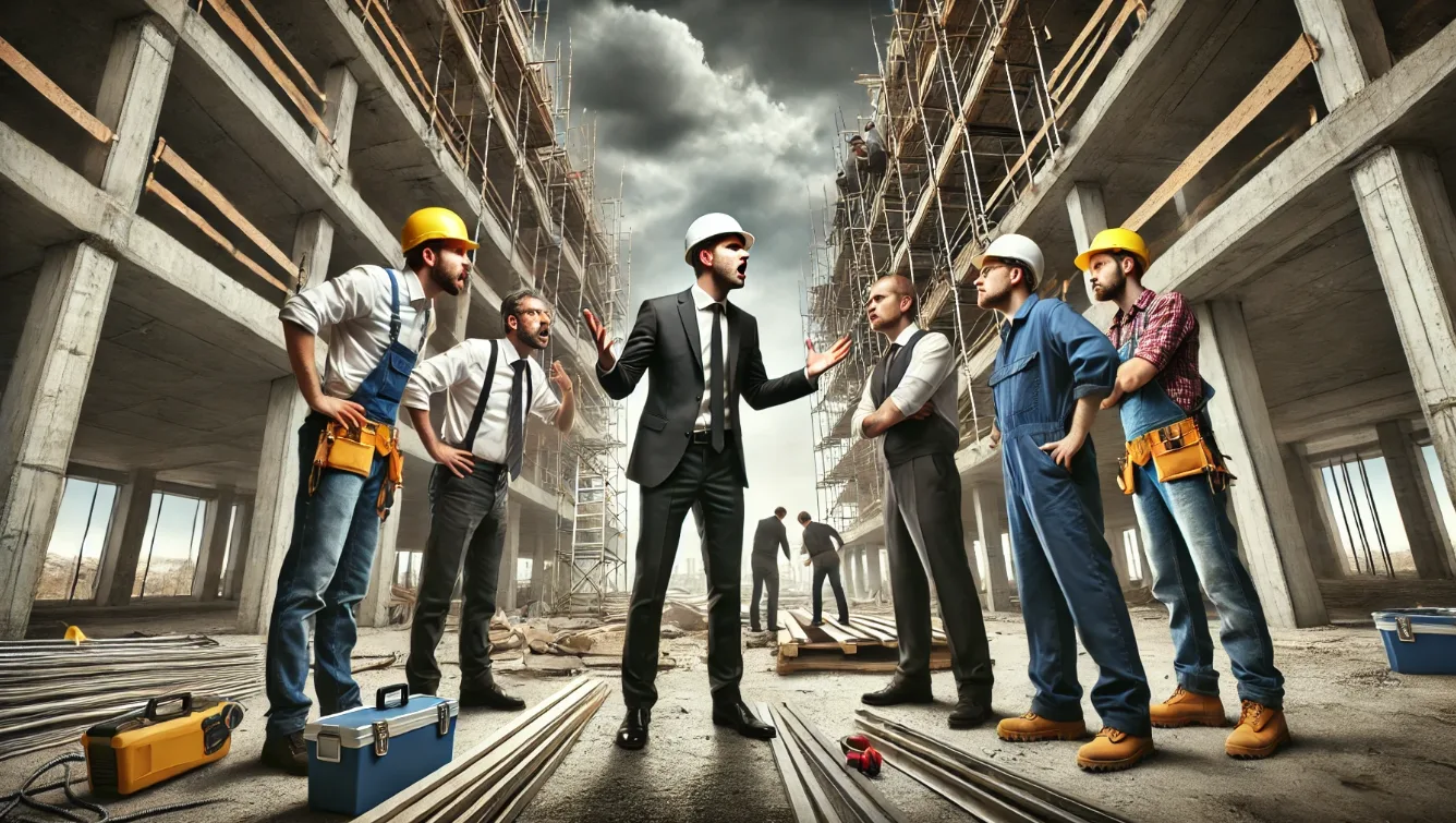 Devo contratar vários empreiteiros ou apenas um que faça tudo?